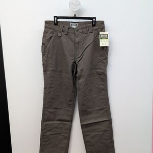 Duluth Trading Duluth Flex Fire Hose Relaxed Fit Carpenter Pants 34 Coyote Brown